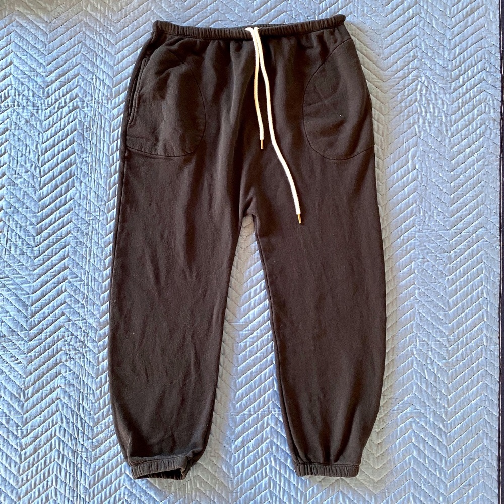 THE GREAT black sweatpants size 3/ large
